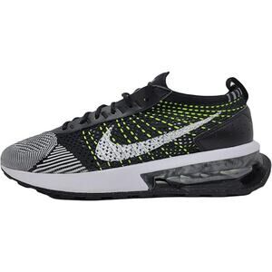 Nike Air Max Flyknit Racer Oreo - Black/White/Volt - Women's 7 - NEW DM9073-002